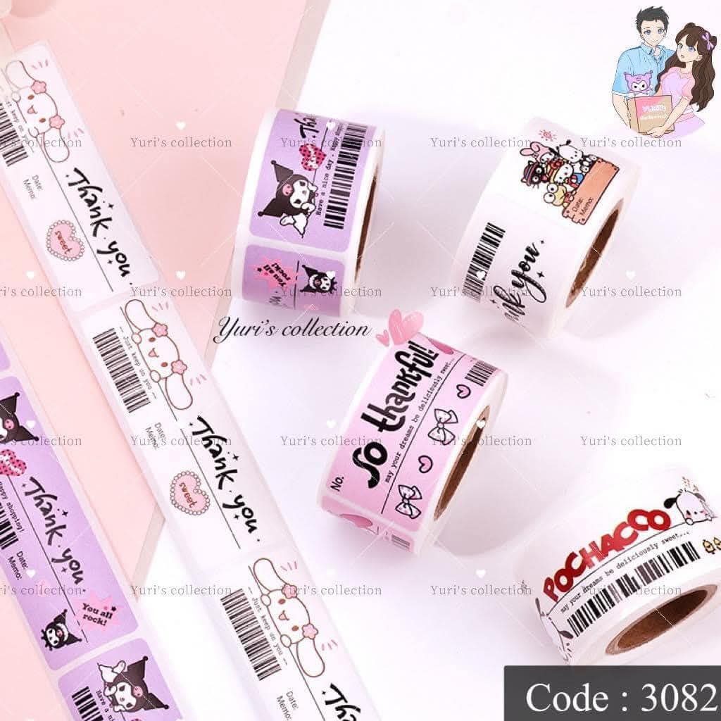 Thankyou Sticker Roll \ Pochacco 