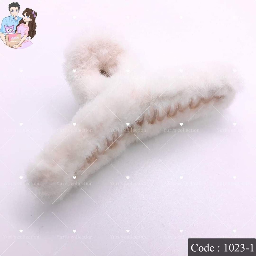 Fluffy Hair Band \ *White*