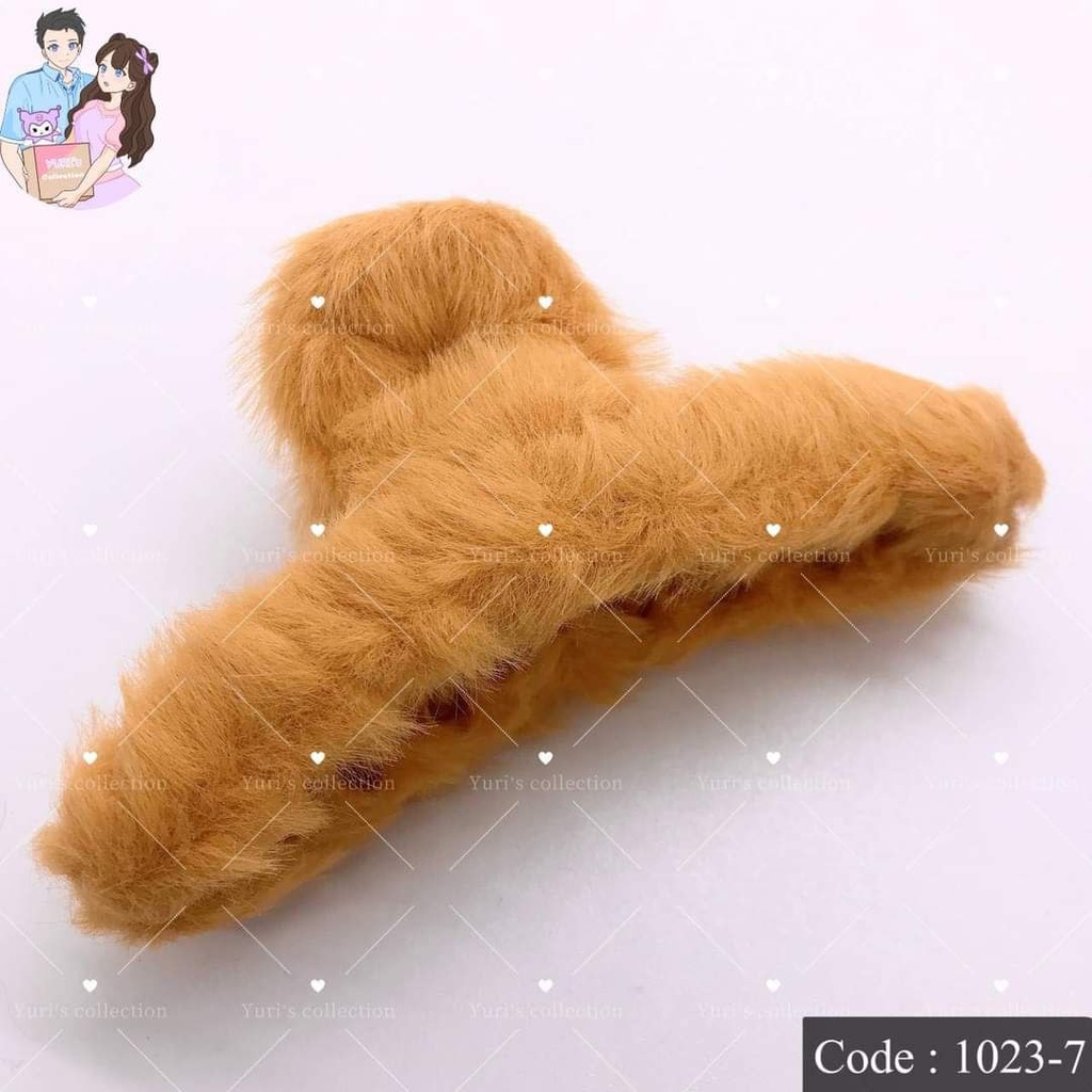 Fluffy Hair Band \ *Yellow*