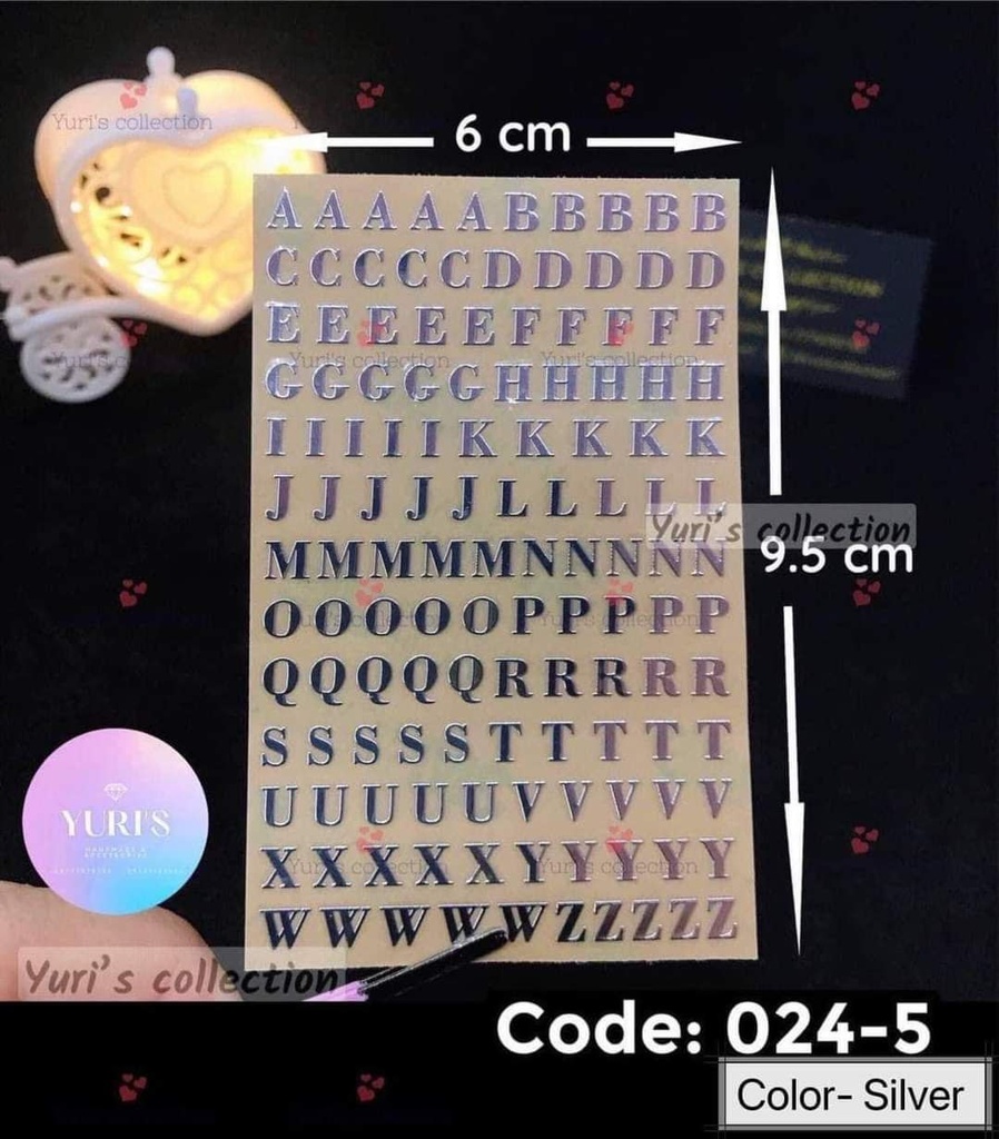 AUXW Sticker medium Size \ *Sliver*