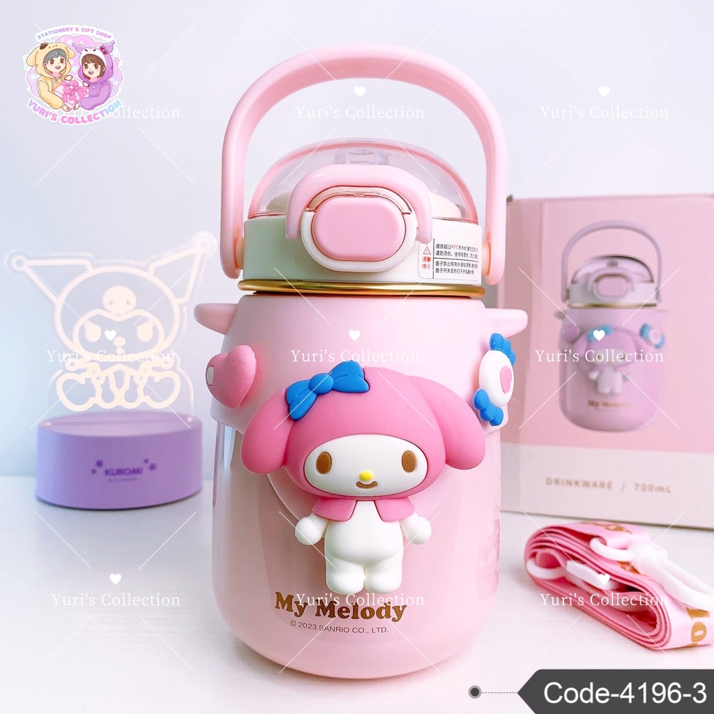 Insulated Water Bottle License 700 ML \ MyMelody 