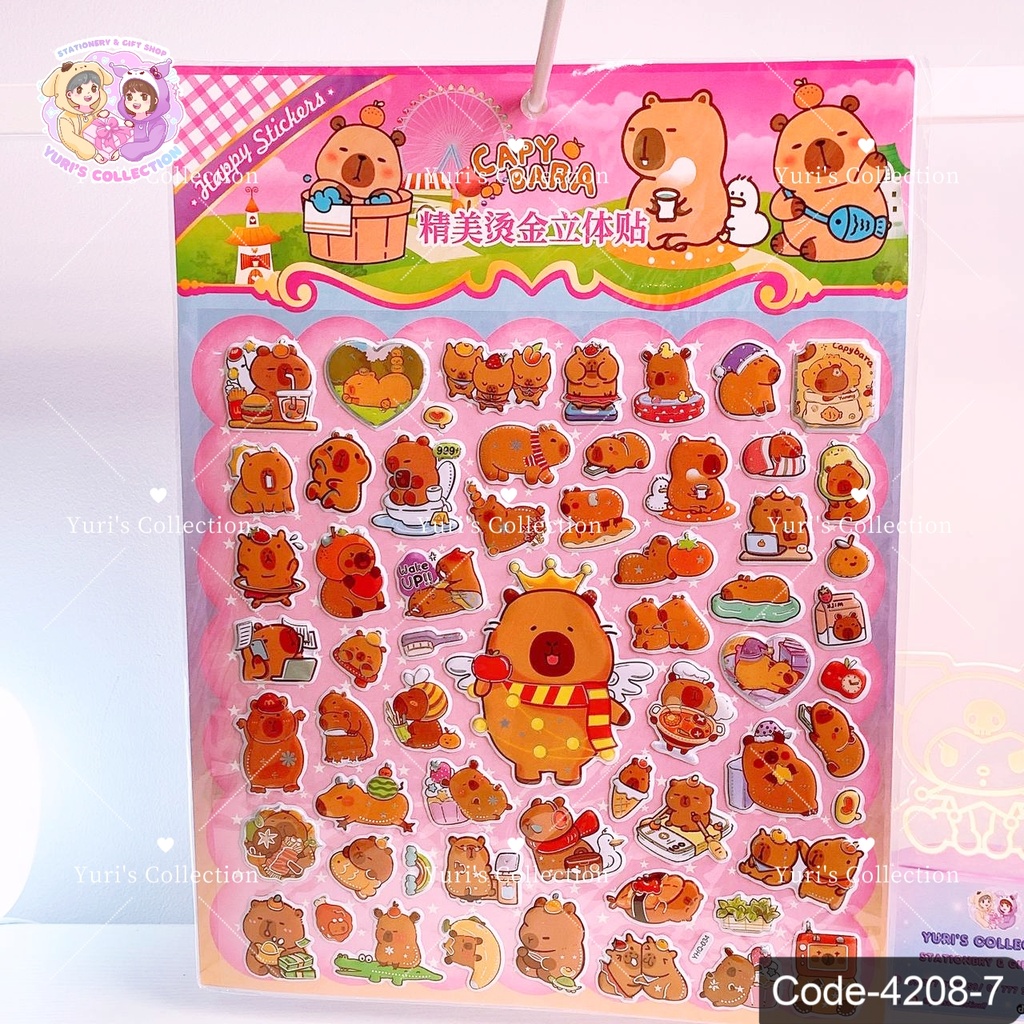 Sanrio Sticker \ Capy bara 