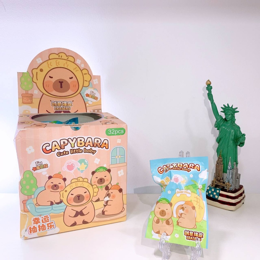 Blind Box Eraser \ Capybara Cute Little Baby