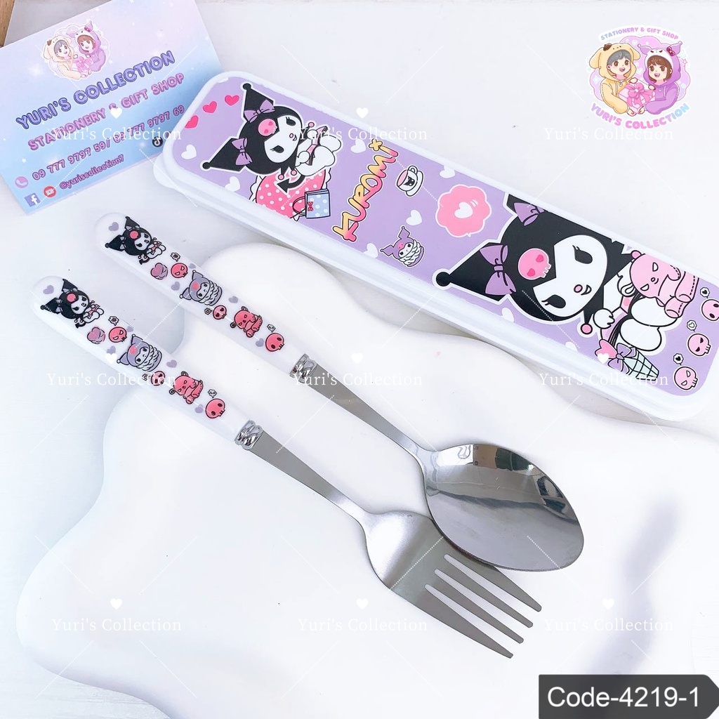 Spoon Set \ Kuromi 