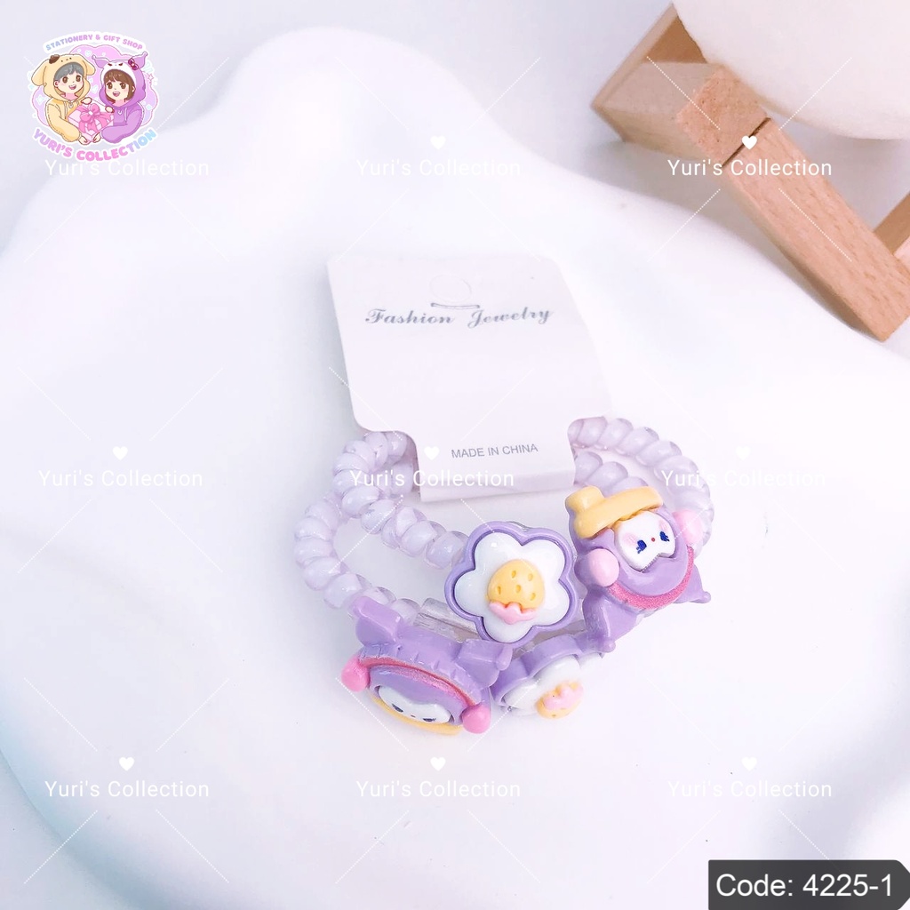 Hair Band Rubber Topping \ Kuromi 