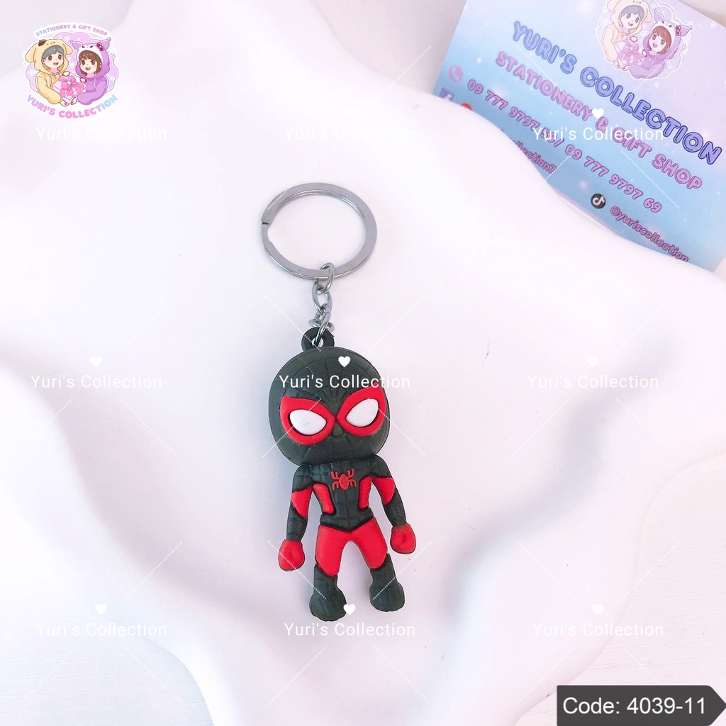 Keychain \ Spider Man *Black*