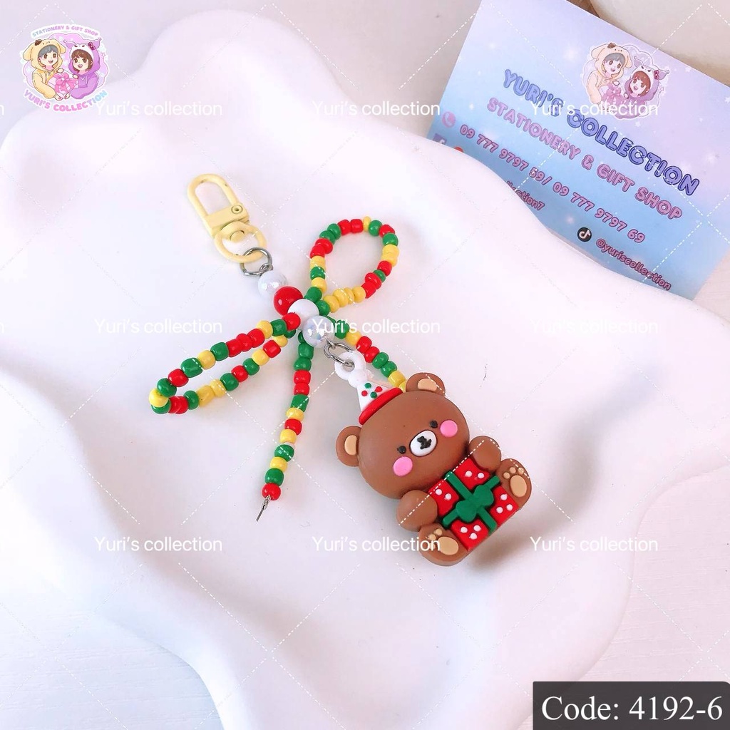 Christmas Keychain \ Bear 