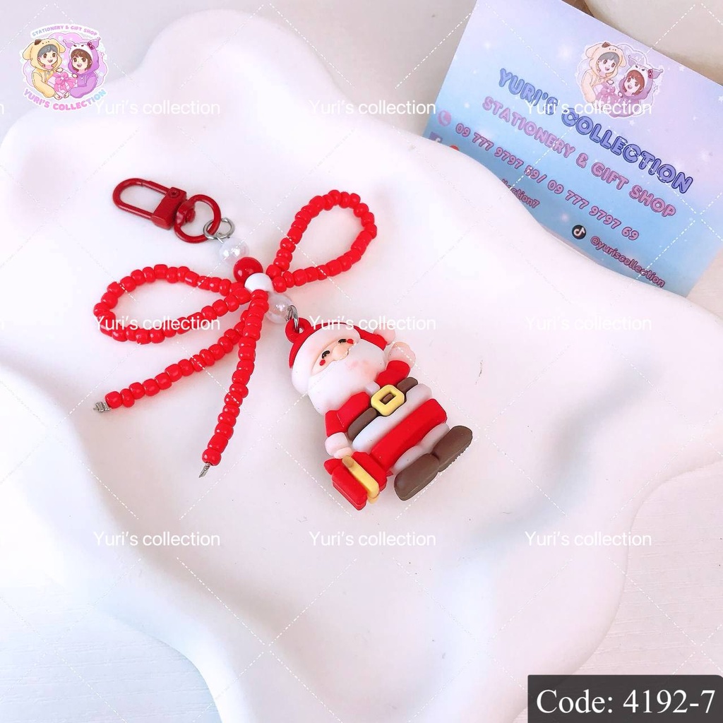 Christmas Keychain \ Santa Claus 