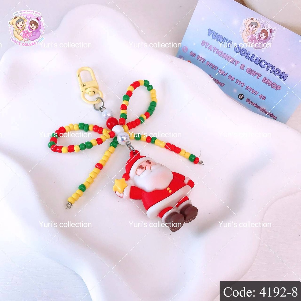 Christmas Keychain \ Santa Claus 