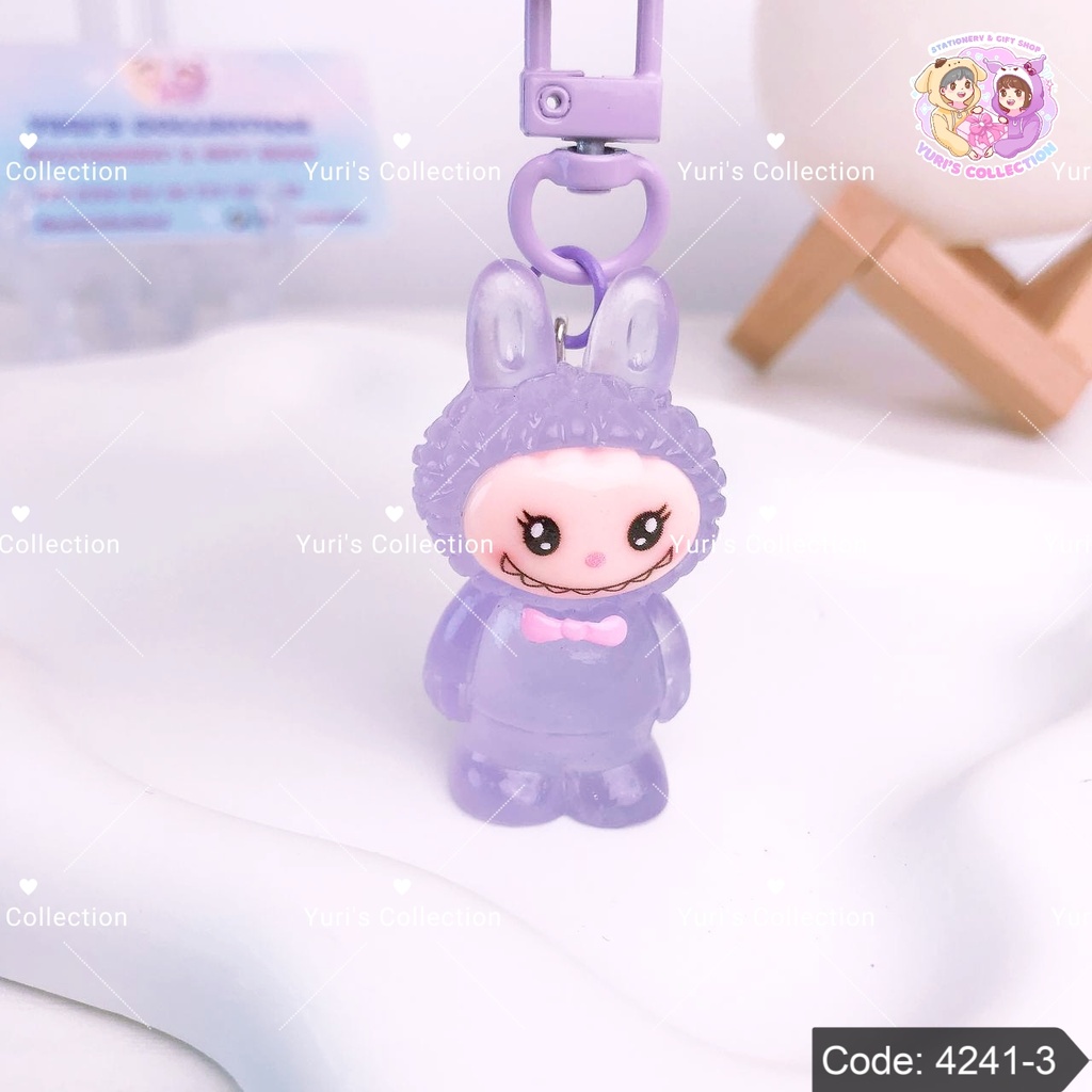 Labubu Luminous Keychain \ Purple 