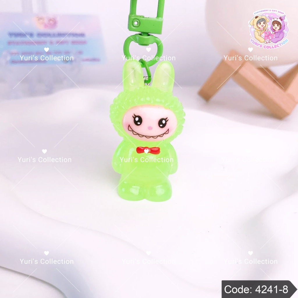 Labubu Luminous Keychain \ Green 