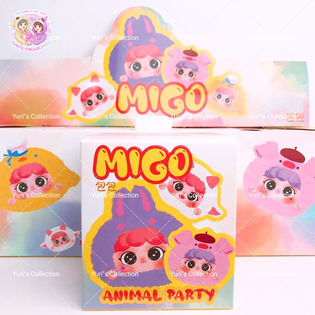Blind Box / MIGO *Animal Party Plush Bag Pendant*