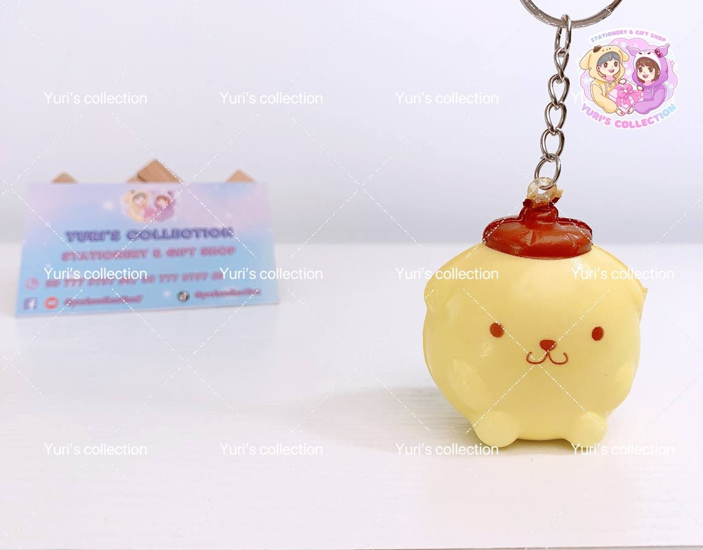 Sanrio Mini Squishy Keychain \ PomPom 