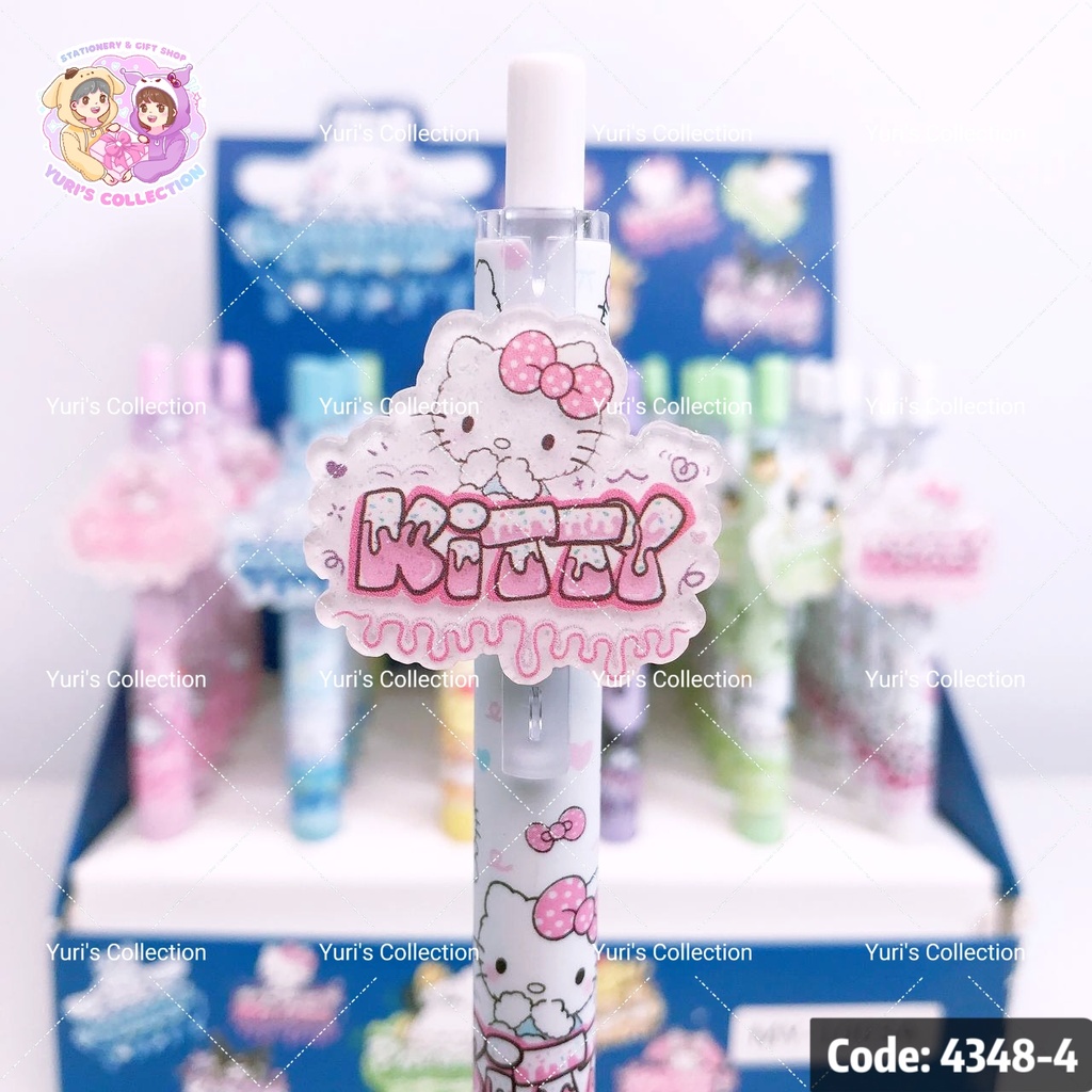 Sanrio Acrylic Patch Gel Pen \ Hello Kitty 