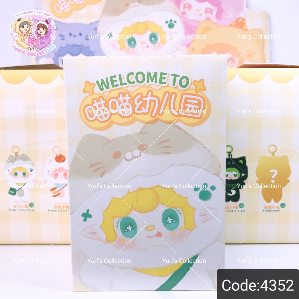 Blind Box / Yooki *Version2* Meow Meow Kindergarten Plush Series