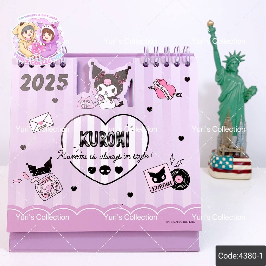 2025 Sanrio Calendar License / Kuromi 