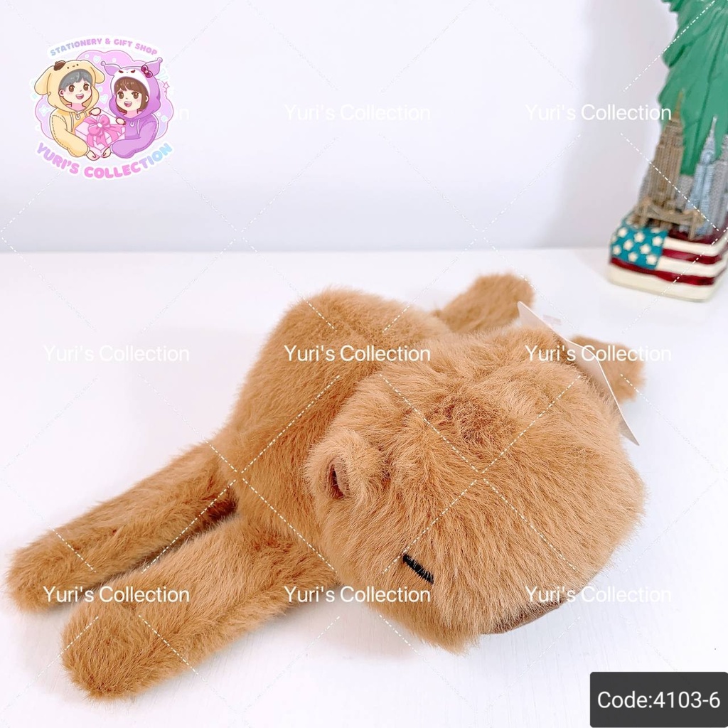 Slap Band Fluffy Doll \ CapyBara (brown)