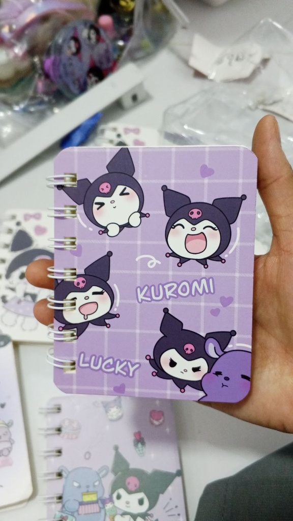 Kuromi Mini Notebook 