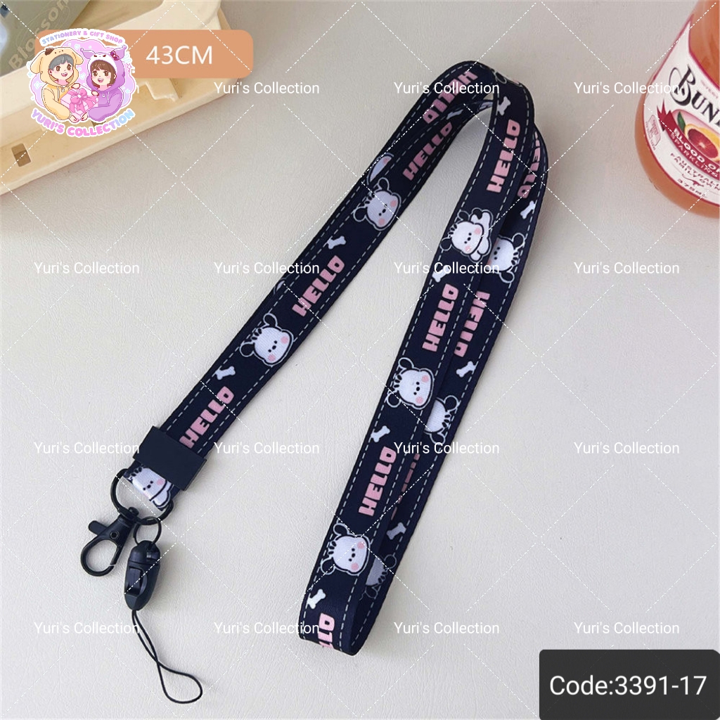 Sanrio Lanyard \ Pochacco *Black*
