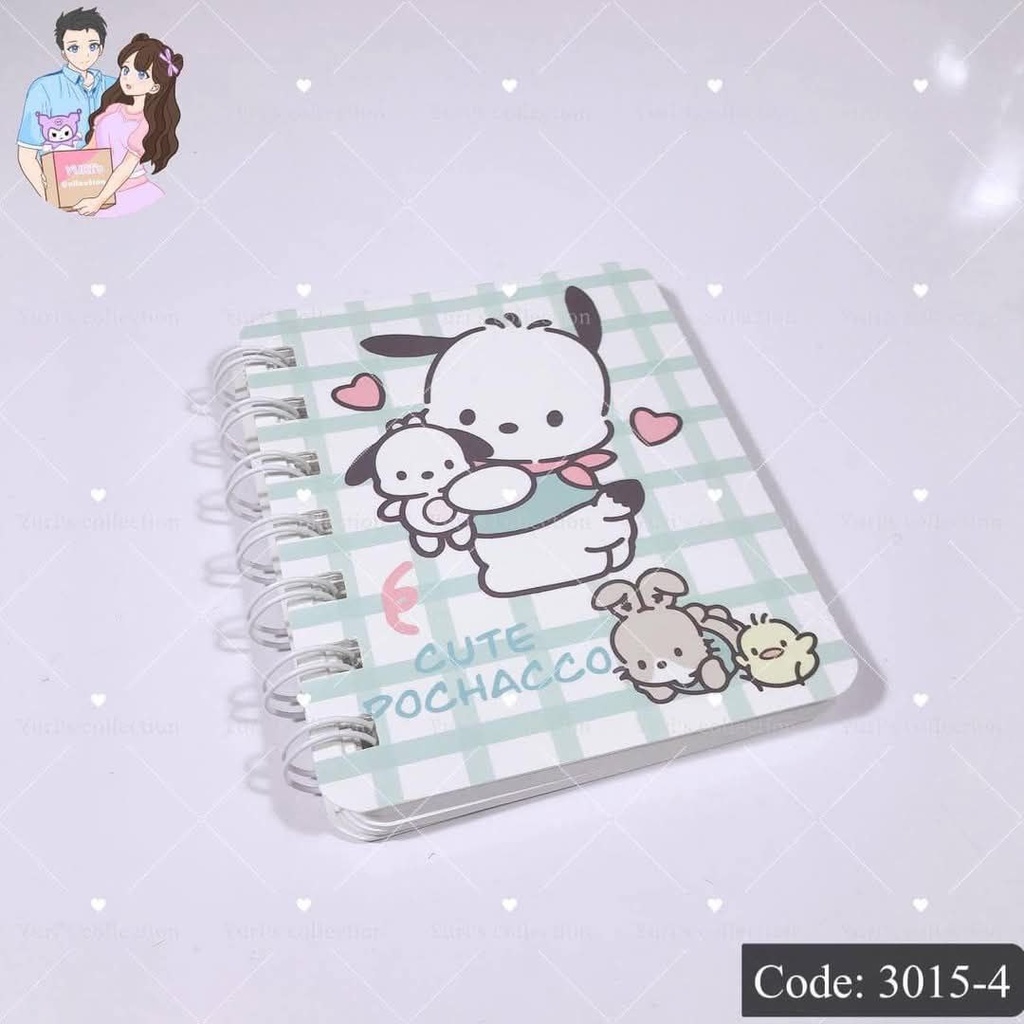 Pochacco Mini Notebook