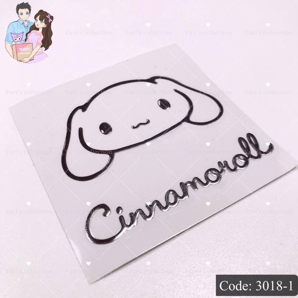 Sanrio Metal Sticker \ Cinna 