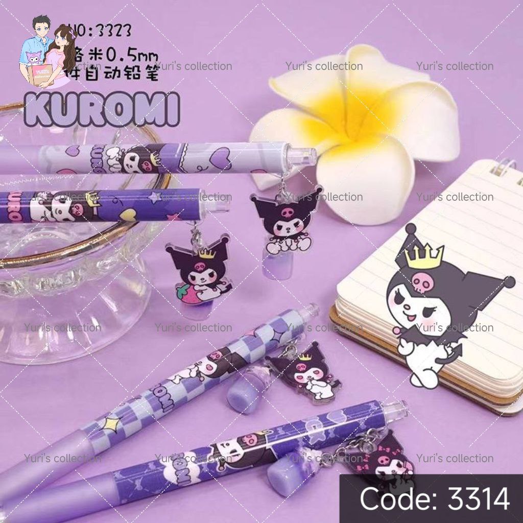 Kuromi Pen with Acrylic