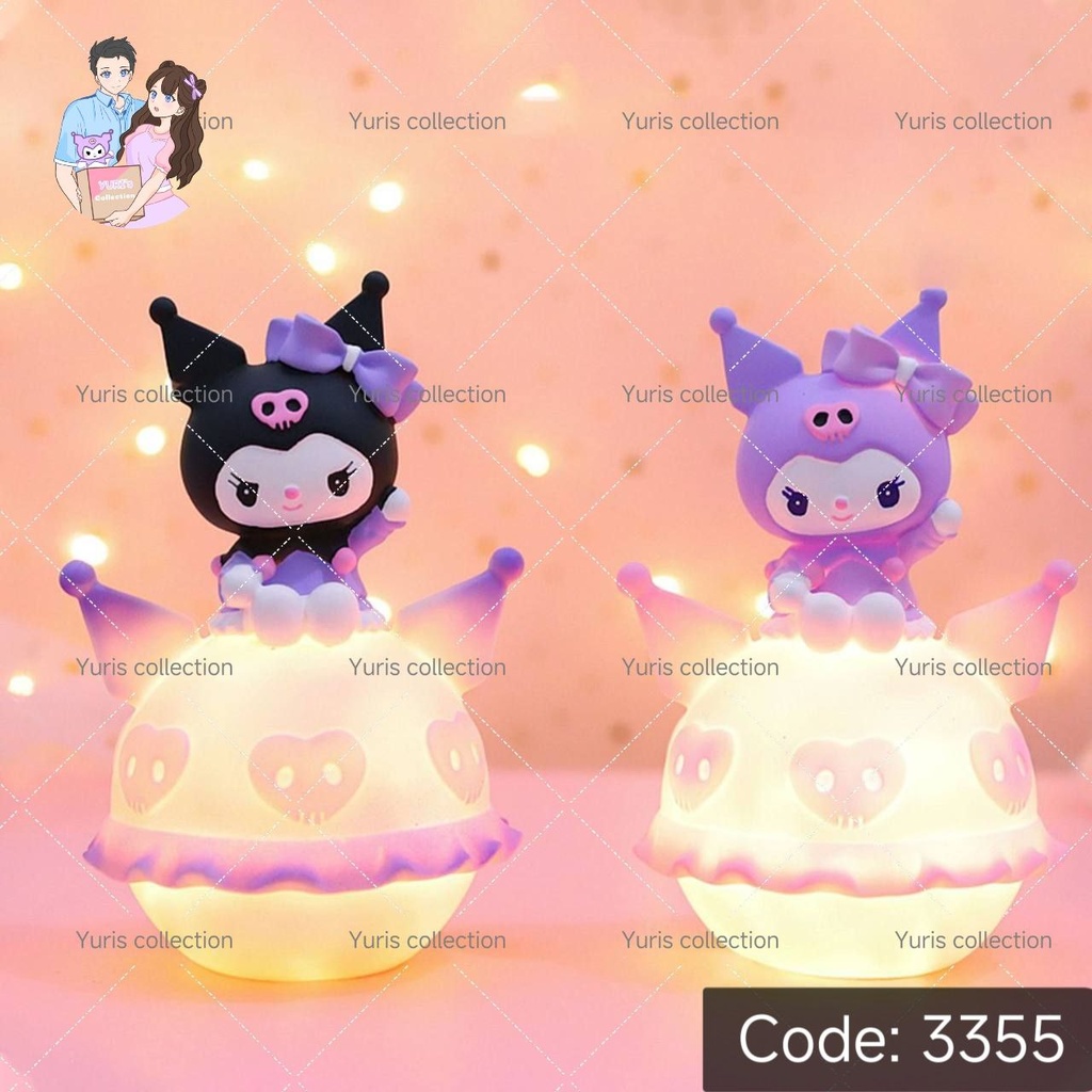 Kuromi Moon Lamp