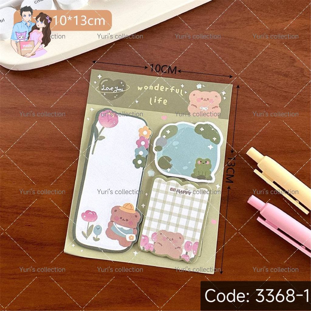 Cute Theme Notepad (Green)