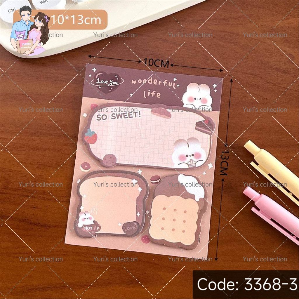 Cute Theme Notepad (Brown)