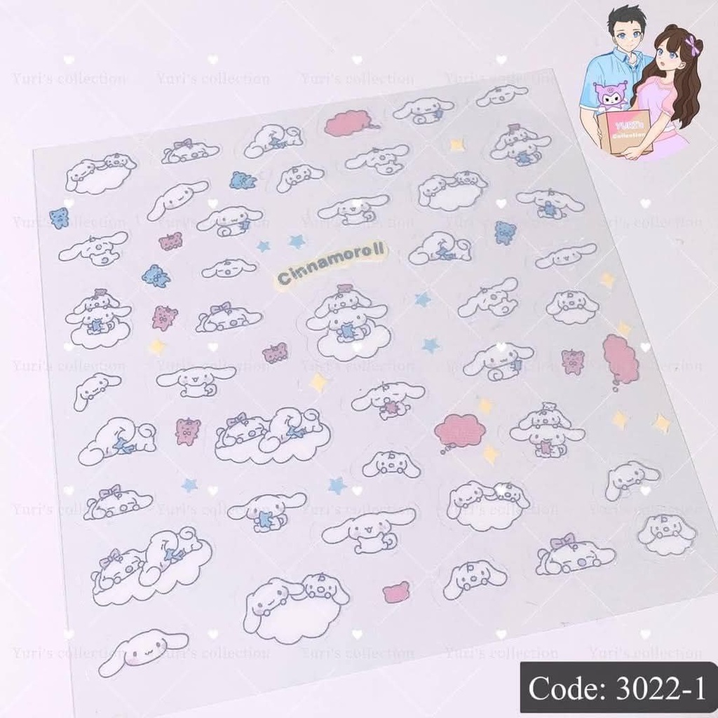 Transparent Mini Sticker \ Cinna 
