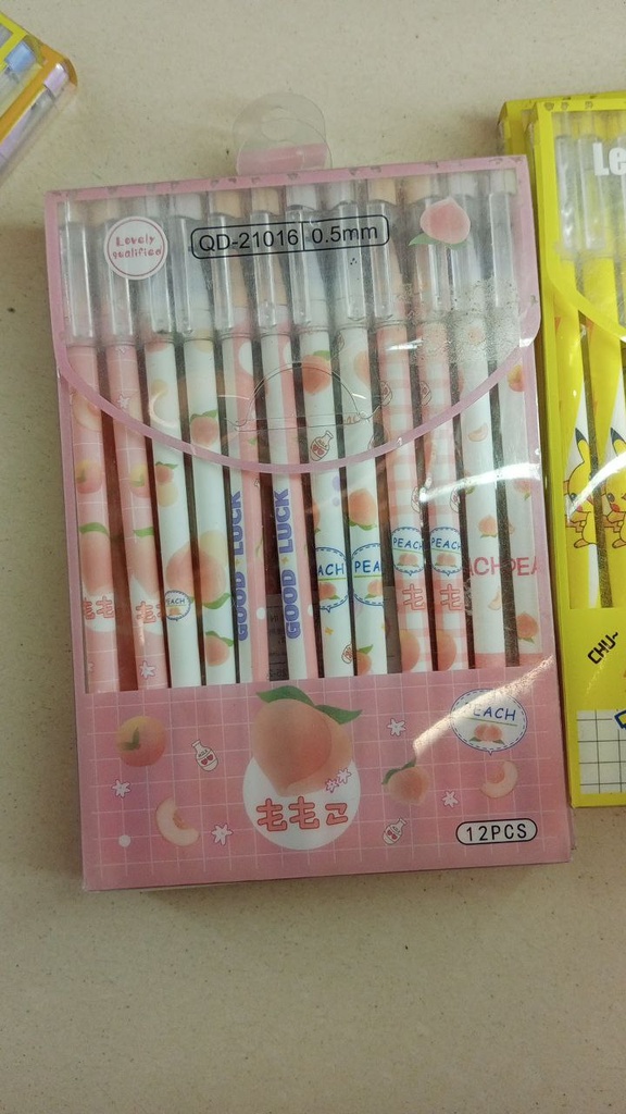 Peach Pen (12pcs)