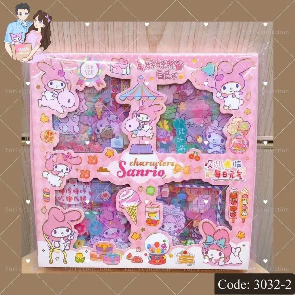 My melody sticker box (32 sheets)
