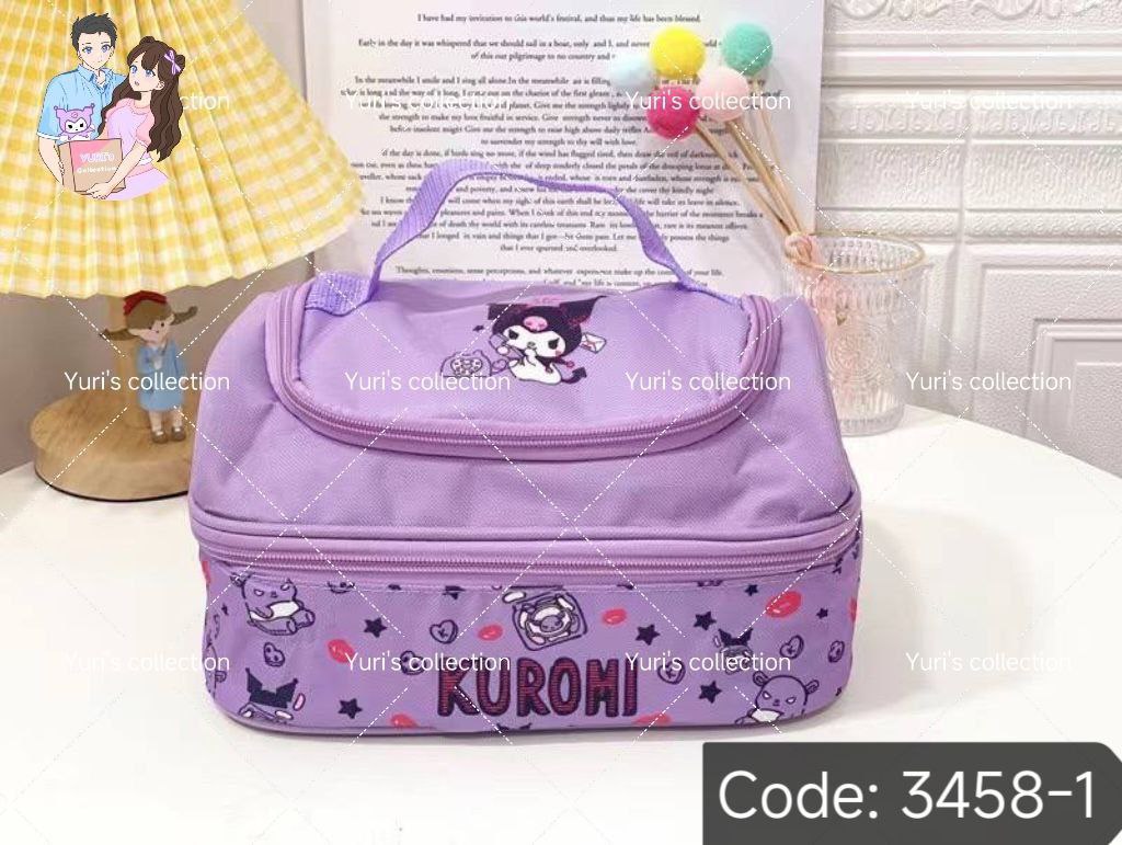 Kuromi Lunch Box Bag (L)