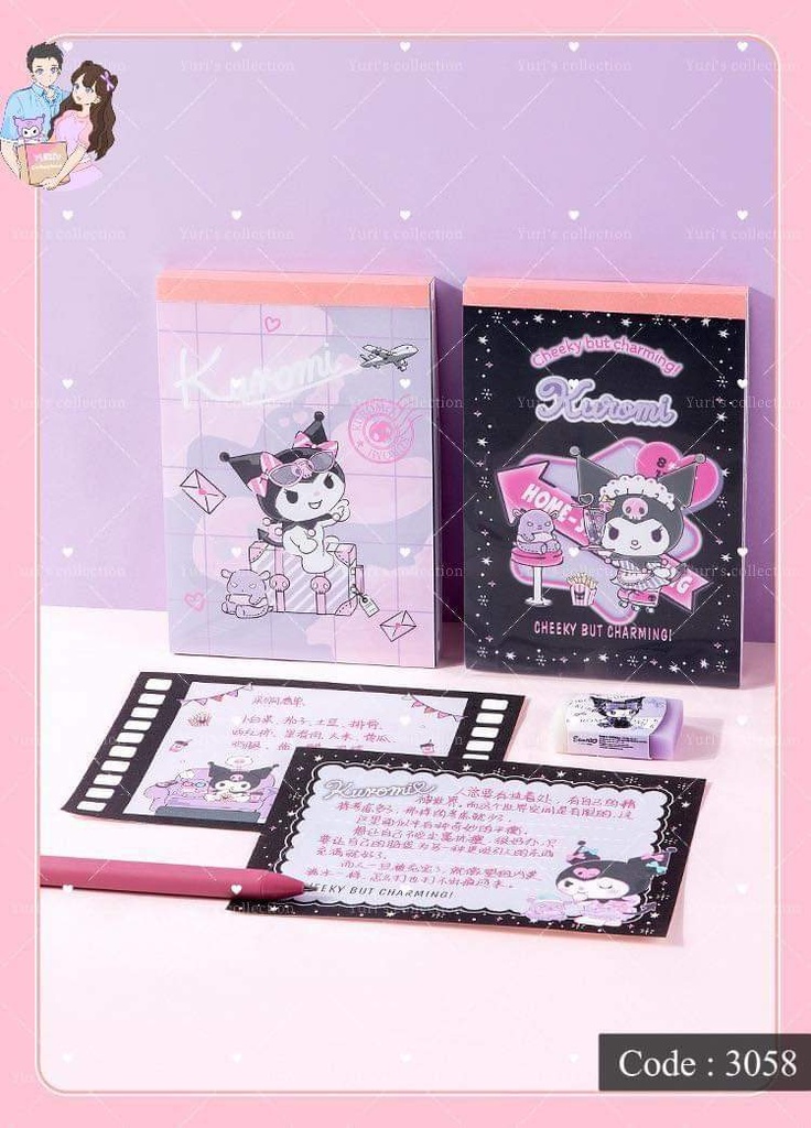Kuromi Paper Notepad