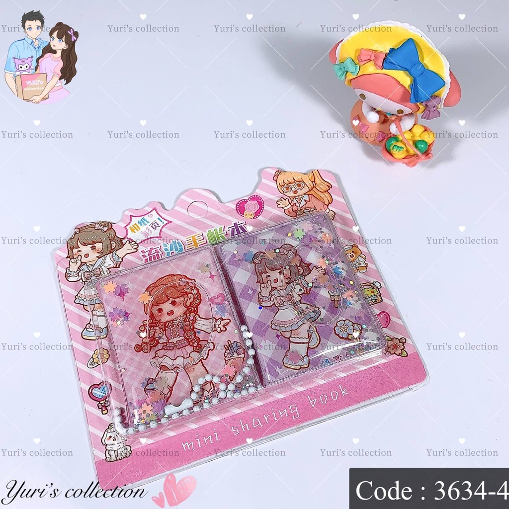 Girl shaker mini keychain book