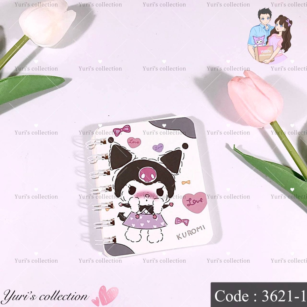 Mini Notebook Blank / Kuromi 