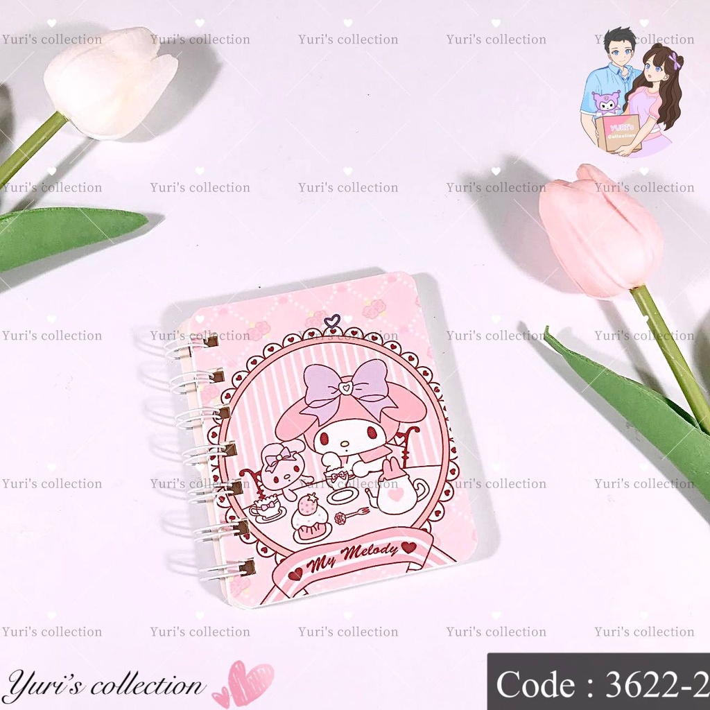 Mymelody Mini Notebook (blank)