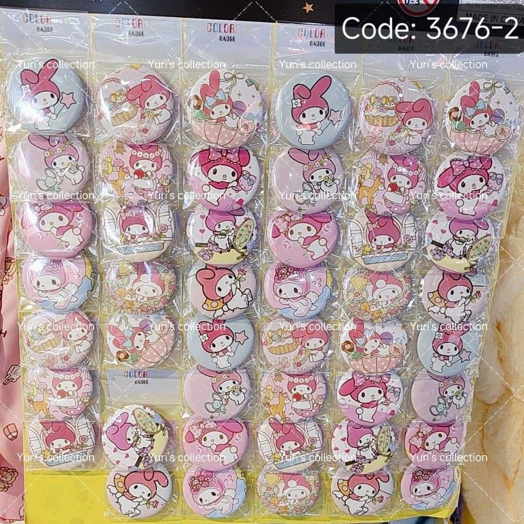 Sanrio Pin/ MM (48pcs)