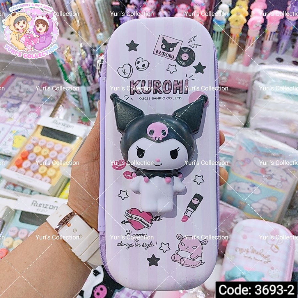 Kuromi Squishy Pencil Case