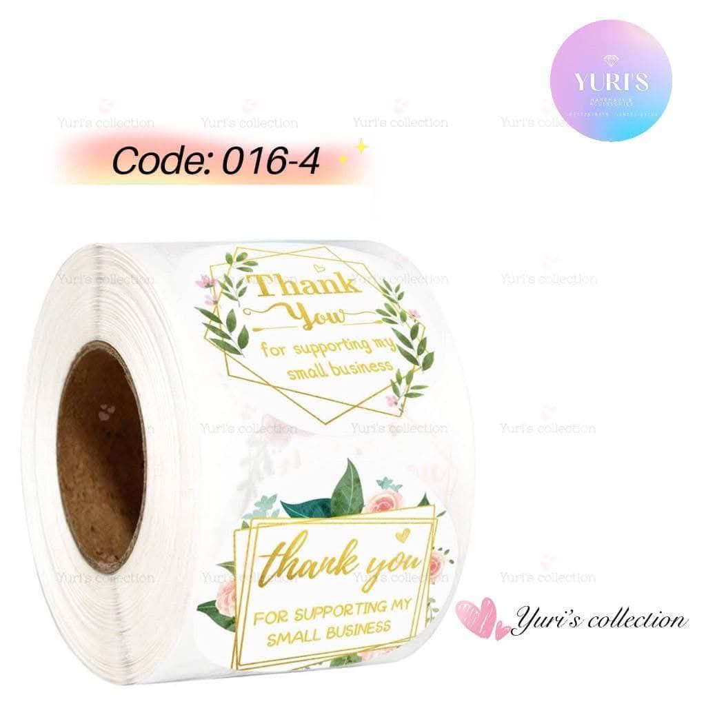 Thank You Sticker \ *Natural*