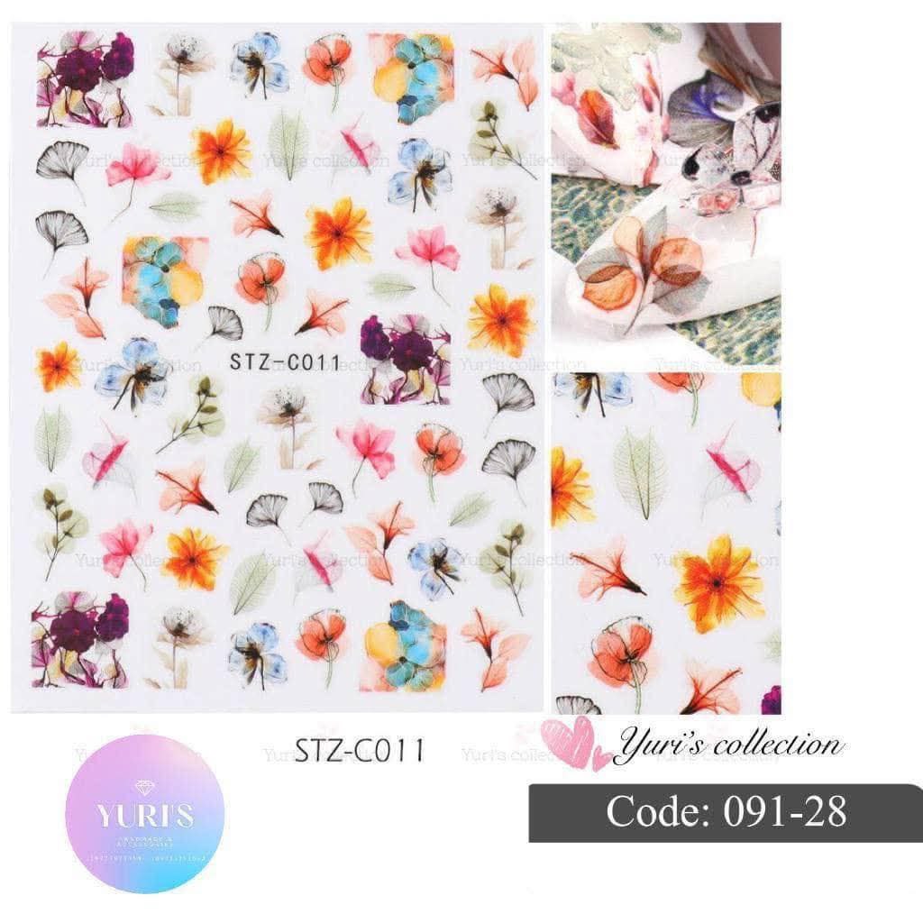 Bling Sticker \ Flower *Purple*