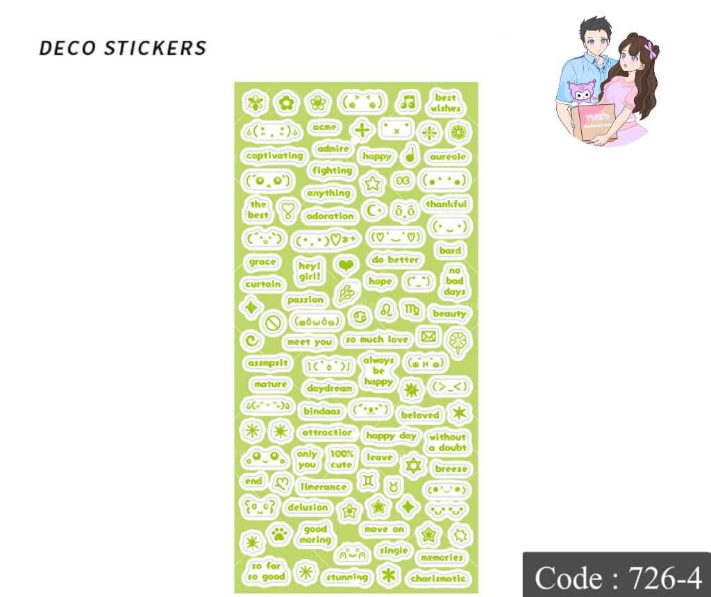 Deco Sticker \ *Green*