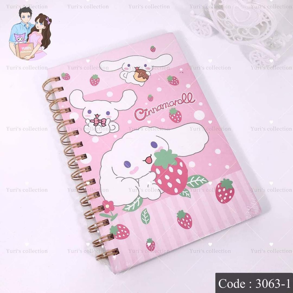 A5 Coil Book \ Cinna (Pink)
