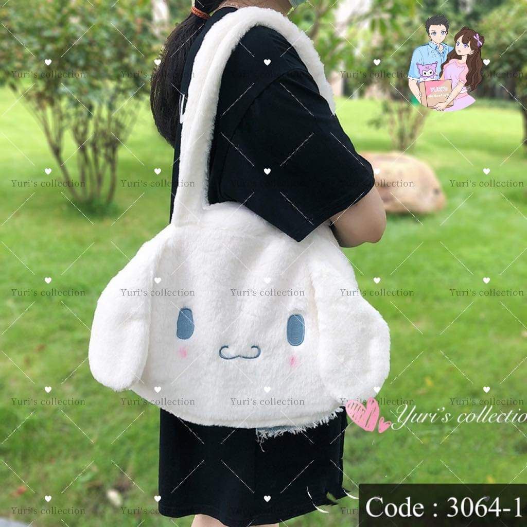 Fluffy Shoulder Bag Cinnamon