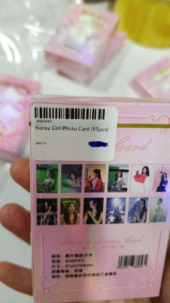 Korea\BLACK PIK\ Girl Photo Card (50pcs)