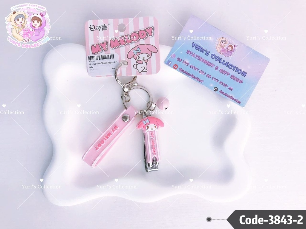 License Nail Clipper Keychain \ MM