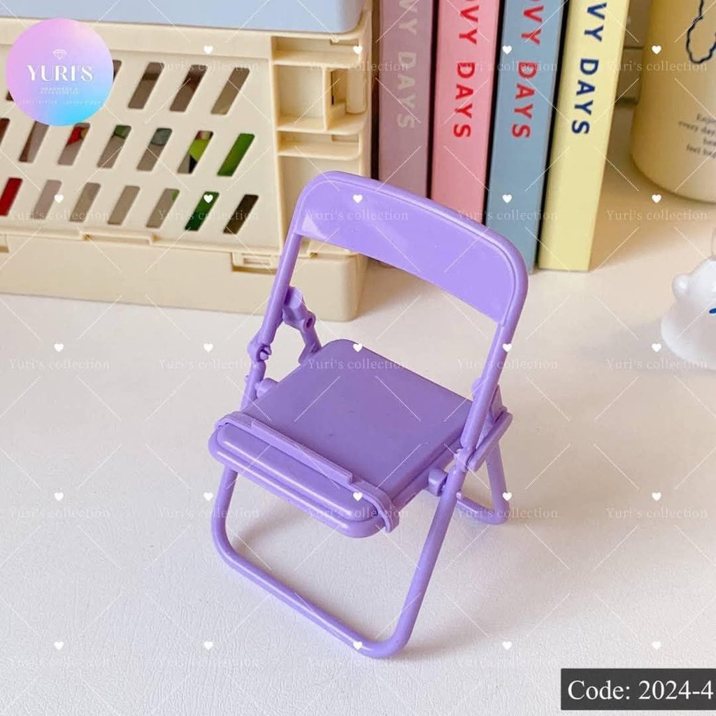 Phone Stand Cute Chair *Purple*