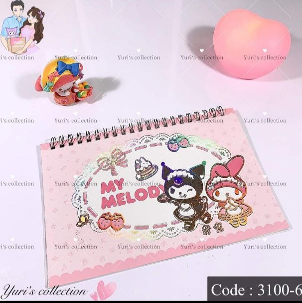 Sanrio Sticker Book \ Kuromi,MyMelody 