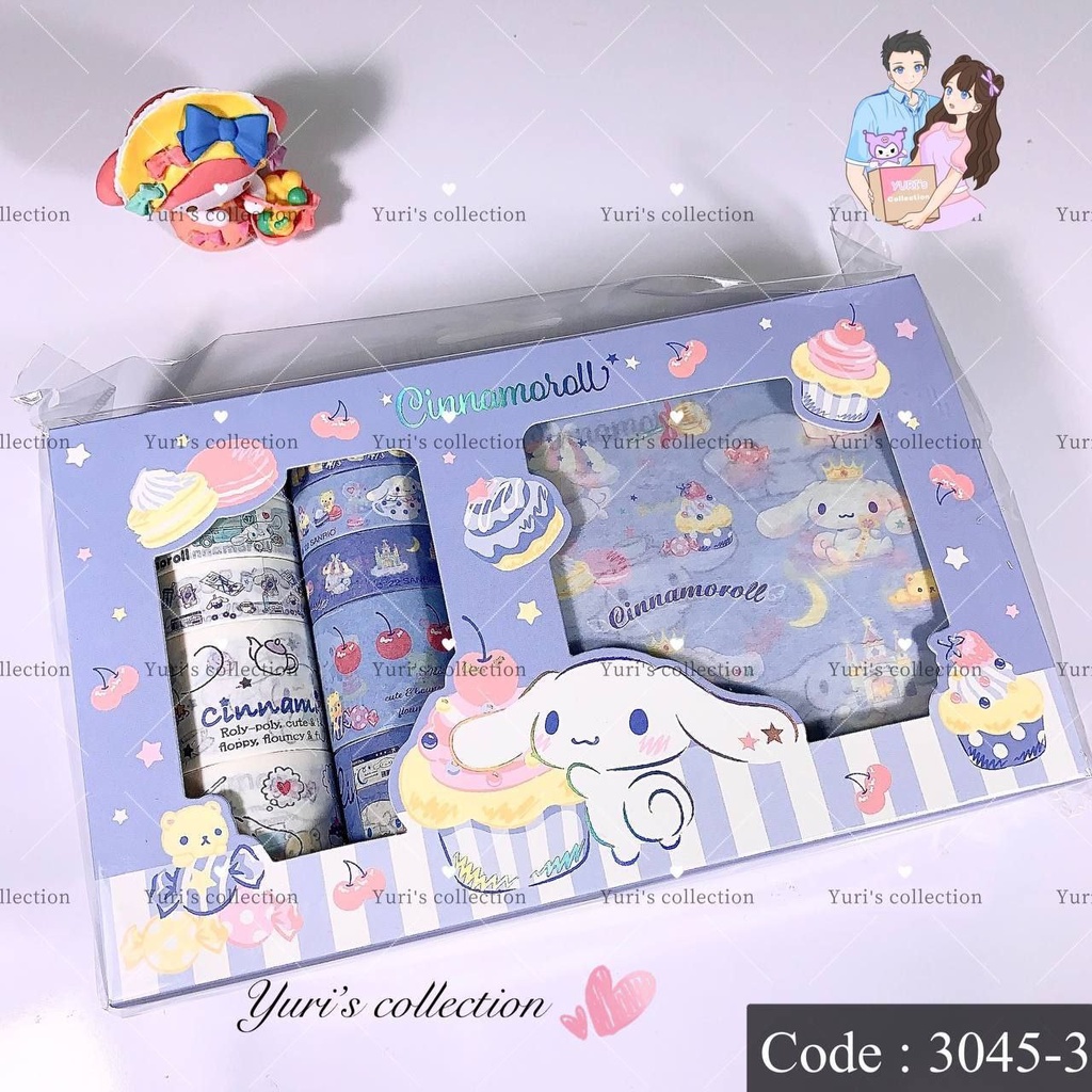 Character Stickers & Washi Box \ CM