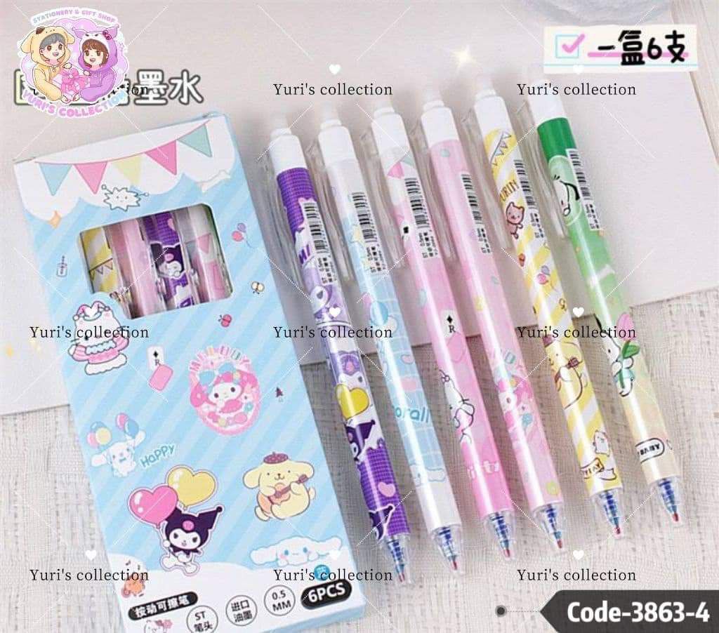PomPom Mix Pen (6pcs)